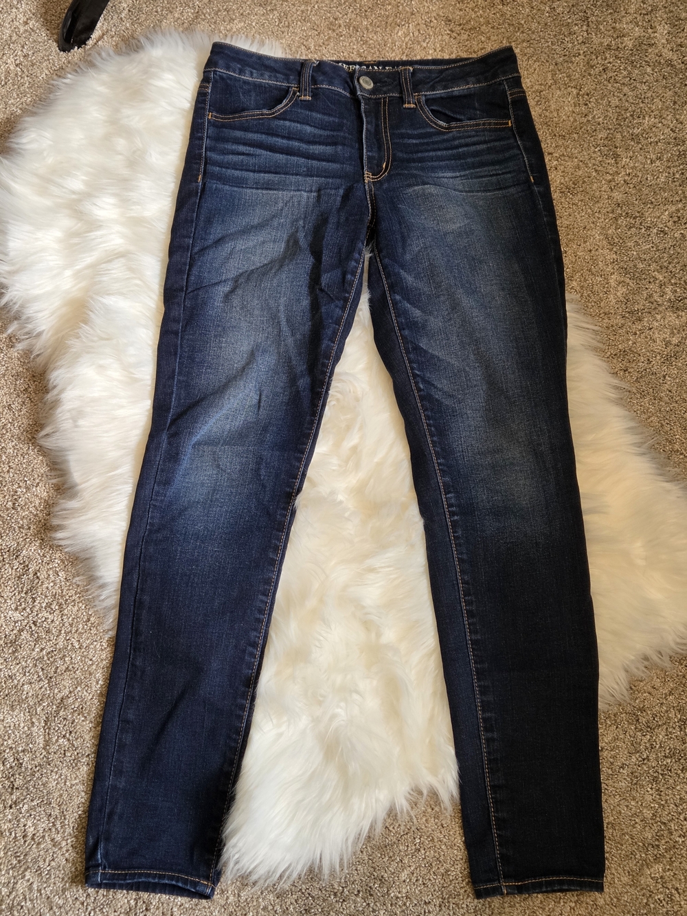 American Eagle Outfitters Dark Blue Women's Skinny Jeggings